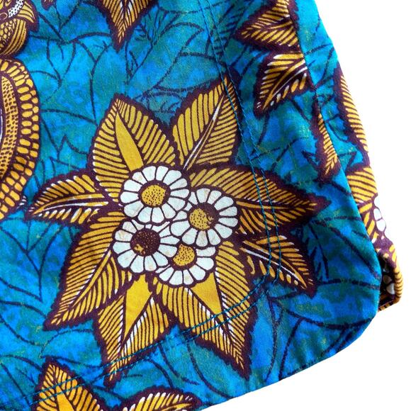 Anthropologie Elevenses Shorts Women 8 Floral Birds Hawaiian Tropical Resortwear - Picture 9 of 12